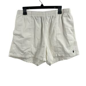Polo Ralph Lauren Mens White Elastic Waist‎ Twill Short XXL